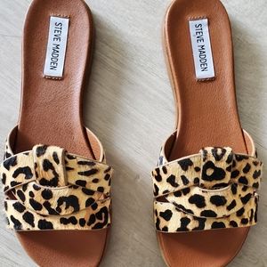 Steve Madden Leopard Sandals